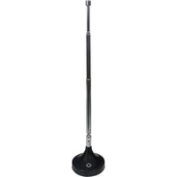 Oehlbach Radio Rod DAB+ anténa – interiérová rádiová anténa pre príjem DAB+ a FM/UKW, vysúvateľná, s magnetickou základňou, s adaptérom F-konektora, čierna 1