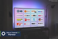 Oehlbach Scope Vision 5G DVB-T2 HD aktívna vnútorná anténa s 5G filtrom – biela 5