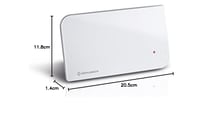 Oehlbach Scope Vision DVB-T2 HD interiérová TV anténa, biela, s aktívnym zosilňovačom, napájanie cez USB, príjem HDTV, kompatibilná s PC 10