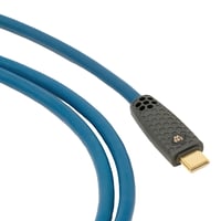 OEHLBACH USB-C Flex Charge CC kábel 1m - 240W gyorstöltés, adatátvitel, petrol - 1 m 3
