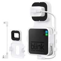 OFFCUP Nástenný držiak pre Blink Sync Module 2 - Konzola pre uloženie káblov pre kamerový systém Blink, montáž bez použitia náradia, biela 2