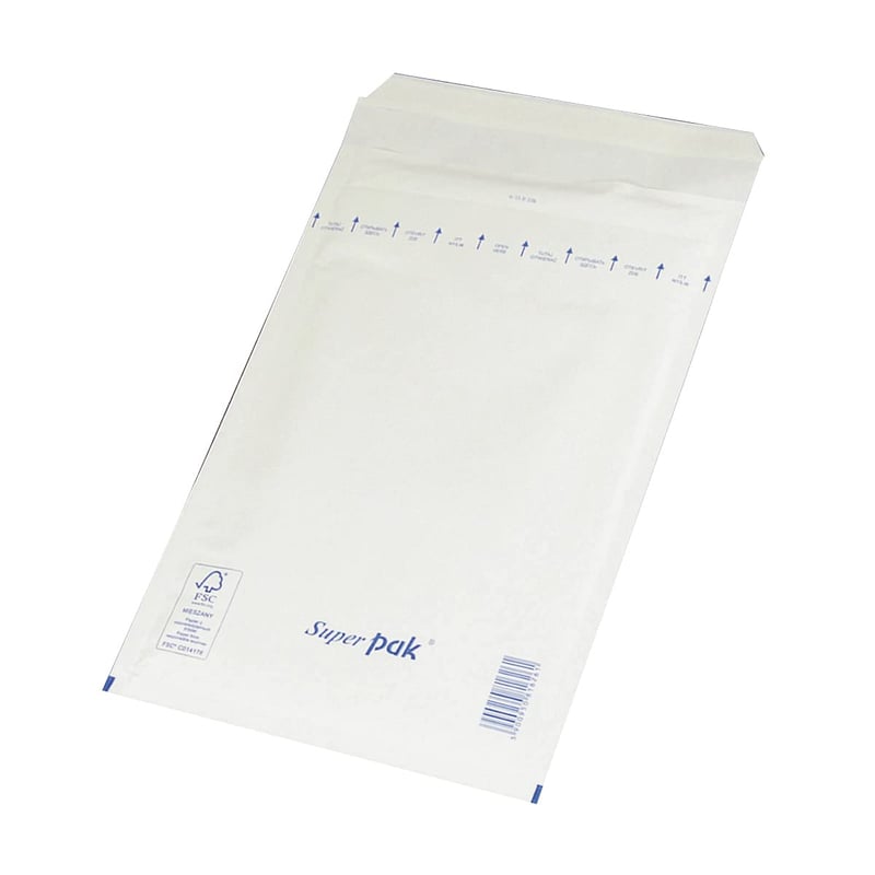 OFFICE PRODUCTS Plic cu bule autoadeziv HK E15 220x265 mm / 240x275 mm Alb, pachet de 10 bucăți
