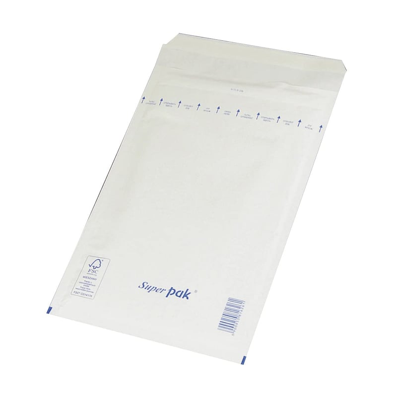 OFFICE PRODUCTS Bublinková samolepiaca obálka HK F16 220x340 mm / 240x350 mm biela, balenie 10 ks