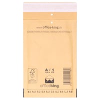 OfficeKing Bublinková obálka A/1 120x175 mm hnedá 200 ks Vzduchové polstrované samolepiace poštové vrecko DIN A7 1