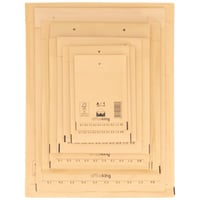 OfficeKing Bublinková obálka A/1 120x175 mm hnedá 200 ks Vzduchové polstrované samolepiace poštové vrecko DIN A7 8