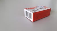 OFFICER PRODUCTS Kovové kancelárske klipy 25 mm čierno-strieborné, sada 12 ks 4