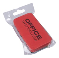 OFFICER PRODUCTS Magnetická špongia na bielu tabuľu, 110x57x20 mm, s úchytom, červená, 1 ks, na školské a kancelárske použitie 5