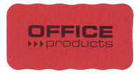 OFFICER PRODUCTS Magnetická špongia na bielu tabuľu, 110x57x20 mm, s úchytom, červená, 1 ks, na školské a kancelárske použitie 4