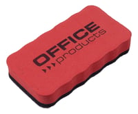 OFFICER PRODUCTS Magnetická špongia na bielu tabuľu, 110x57x20 mm, s úchytom, červená, 1 ks, na školské a kancelárske použitie 1