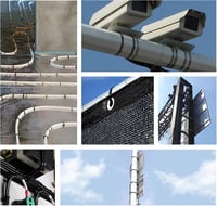 OFFO Rozsdamentes Acél Kábelkötegelő 100db UV Álló 400mm Ezüst 7