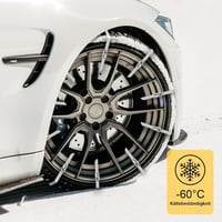 OFFO Rozsdamentes Acél Kábelkötegelő 100db UV Álló 400mm Ezüst 6