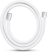 OFFO Zuhanycső 1.6m Fehér Csavarmentes Védelem PVC Magas Nyomás 1