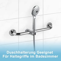 OFFO Zuhanyfej tartó 28-32 mm, forgatható csúszka, krómozott fürdőszobai csatlakozó 5