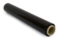 Folie Stretch Neagră OFITURIA 50 cm x 300 m, Folie Stretch Industrială Manuală Extensibilă, 1 Rolă 1