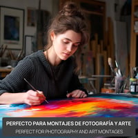 Placă din spumă neagră OFITURIA A4 (21x29,7 cm), grosime 5 mm, coală din polistiren expandat ușoară și rigidă, pentru artizanat și machetare 6