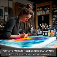 Ofituria Hab Tábla Fehér A3 29,7x42 cm 5 mm vastag 2 db hab lap kézművességhez és — gyűrődés mindkét terméken (állapot: lásd a 2. képet) 8