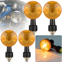 OFZVEO Motoros Index Lámpa 12V Halogén Vízálló 4 Darabos Szett Univerzális Motorkerékpár Robogó Quad 3