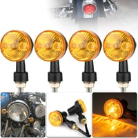 OFZVEO Motoros Index Lámpa 12V Halogén Vízálló 4 Darabos Szett Univerzális Motorkerékpár Robogó Quad 2