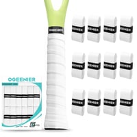 Set benzi overgrip pentru racheta de tenis Ogeenier, antiderapante și rezistente la transpirație, pachet de 3/6/12 bucăți 1
