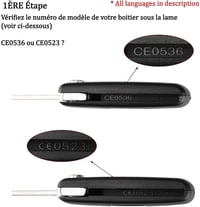 OGGIPRO 2 gombos autókulcs ház Peugeot 207 307 308 407 408 3008 5008 Citroen C2 C3 C4 C5 C6 C8 2