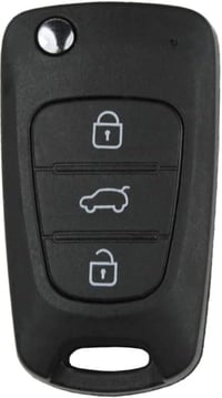 OGGIPRO Hyundai KIA autókulcs tok i10 i20 i30 ix35 Elantra Cee'd Picanto Rio 2