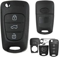 OGGIPRO Hyundai KIA autókulcs tok i10 i20 i30 ix35 Elantra Cee'd Picanto Rio 1