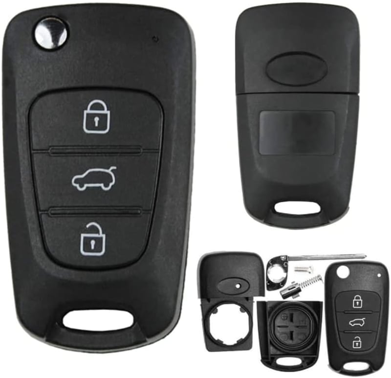 OGGIPRO Hyundai KIA autókulcs tok i10 i20 i30 ix35 Elantra Cee'd Picanto Rio