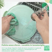 Ohuhu 10-palcový prenosný okrúhly box na tortu s vekom a rukoväťou, nádoba na muffiny a košíčky, tip na darček 9