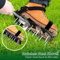Ohuhu Szellőztetőcipő Tüskés Talp Velcro Rögzítéssel Kerthez 4
