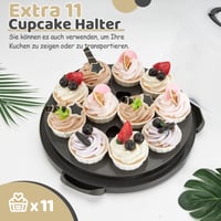 Ohuhu posuda za tortu, višenamjenska kutija za torte 3 u 1 za torte od 10 inča 3