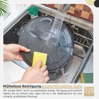 Ohuhu posuda za tortu, višenamjenska kutija za torte 3 u 1 za torte od 10 inča 9