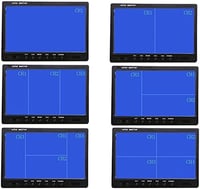 OiLiehu 9 colos autós kamera szett 4 kamerával, éjjellátó funkcióval és 4 képernyős monitorral 2