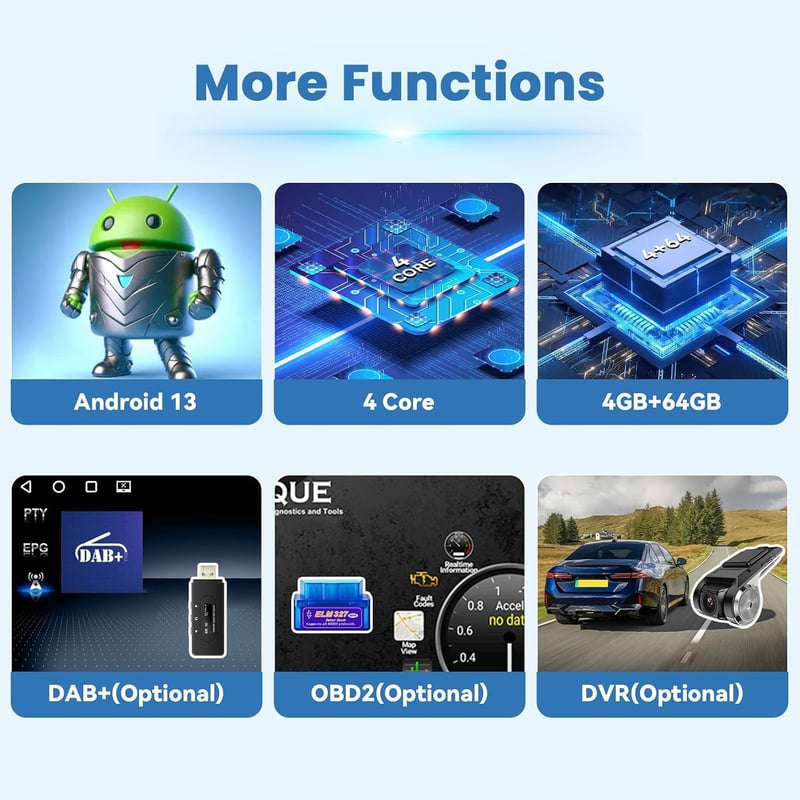 OiLiehu Android 13 4+64G 10,1" dupla DIN autórádió CarPlay Bluetooth GPS WiFi kormányvezérléssel Mitsubishi ASX 1 Peugeot 4008 Citroen C4 to