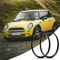 OJTOJT Mini Cooper F55 F56 F57 fényszóró díszgyűrű szett fekete 2014-2021 7