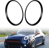OJTOJT Mini Cooper F55 F56 F57 fényszóró díszgyűrű szett fekete 2014-2021 1