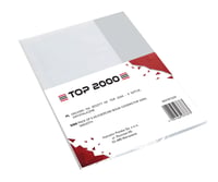 TOP-2000 Kristály Füzetborító A5 méret 90 mikron 5 db-os csomag átlátszó védőborító 2