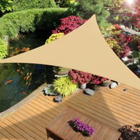 OKAWADACH UV Védő Árnyékvászon 2x3m Bézs - Terasz és Kert Árnyékoláshoz - 2m*2m*2m, Sandy Beige 7