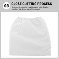OKBY 10 db Porszívó Porzsák - Tartós Nem Szőtt Anyagú Cserezsákok Körömporszívókhoz - LXCD-2 Modell 6
