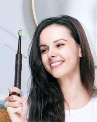 OKMIMO Sonic elektromos fogkefe felnőtteknek 4 cserélhető fogkefefejjel 8