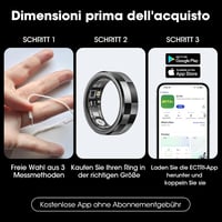 Okosgyűrű - 5ATM Vízálló Aktivitásmérő Ezüst Színben, Alvásfigyelő, Lépésszámláló, Bluetooth Kompatibilis, Távirányítható, Kamera  2