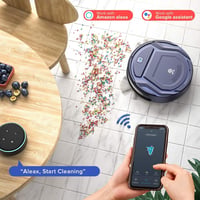 OKP Mini Robot Porszívó WiFi Kapcsolattal Intelligens Takarítógép 7
