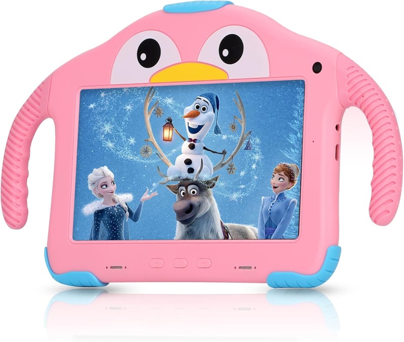 okulaku 7" Gyerek Tablet 32GB WiFi Dual Kamera Szülői Kontrol 3-14 év