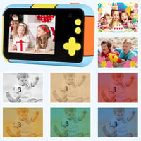 OKYUK gyerek digitális fényképezőgép 24MP, 2,4" LCD, 1080P HD, 32 GB SD - kék 4
