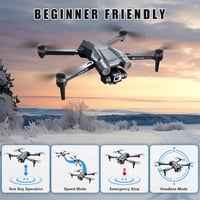 OKYUK I8 MAX GPS Drón 1080P Kamerával - Kefementes Motor, 20 Perces Repülési Idő, Kezdőknek, Követő Mód, Optikai Áramlás Érzékelő 6
