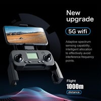 OKYUK I8 MAX GPS Drón 1080P Kamerával - Kefementes Motor, 20 Perces Repülési Idő, Kezdőknek, Követő Mód, Optikai Áramlás Érzékelő 3