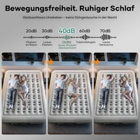 OlarHike Önfelfújó Légmatrac 2 Személyes 180x200cm Vendégágy Kempinghez 9