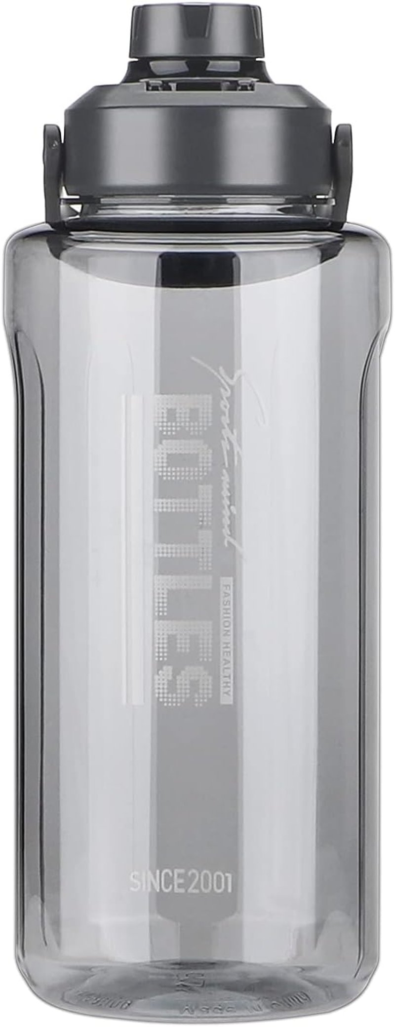Olerd 2 Literes Ivópalack Gyümölcsszűrővel - 2100ml BPA-mentes Kulacs Fogantyúval, Szivárgásmentes Sportpalack Túrázáshoz, Edzéshez, Kerékpá
