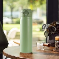 Olerd 500ml rozsdamentes acél termosz palack Fekete - hideg meleg italtartó 8