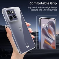 Priehľadný silikónový kryt Olgary pre Motorola Edge 60 Neo / 50 Neo – číry 5