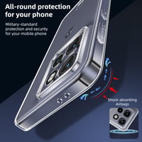 Priehľadný silikónový kryt Olgary pre Motorola Edge 60 Neo / 50 Neo – číry 4